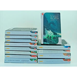 13x Livres Fantaisie‎ George R.R. Martin / Robin Hobb French Fantasy Book Lot